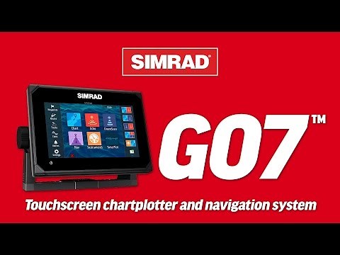 Simrad GO7™ | Touchscreen Chartplotter and Navigation System