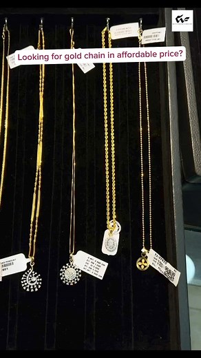 12K views · 72 reactions | 18 ct gold chains starting from Rs.19000 only. DM us to order make your purchase now. #whitefeathers #jewellery #diamond #gold #silver #18ctgold #authentic #reels #instagram #facebook #tiktok #trending #trend #follow | White feather's Jewellery | Facebook