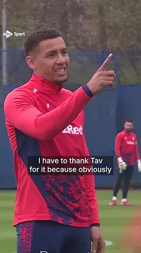 Dessers grateful for Tavernier as he scores his 50th goal #Rangers #Football #Shorts