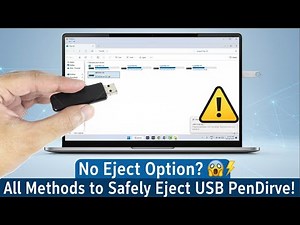Fix USB Drive Not Showing Eject Option in Windows 11/10 | Safely Remove USB Drive Problem Solved