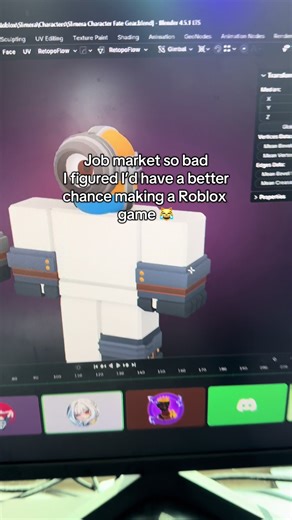 This job market is making us all become entrepreneurs 😹 #robloxdev #roblox #fyp #slimera
