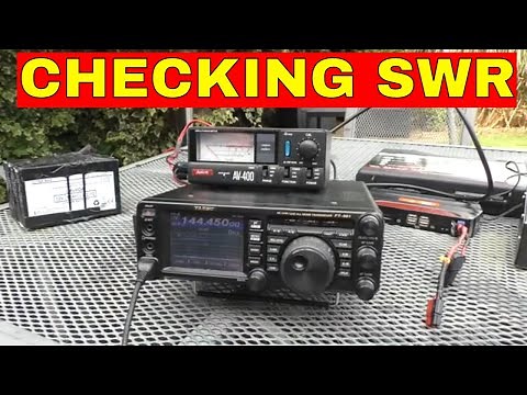 Basics of using a SWR meter and MFJ Antenna Analyser for Amateur Radio