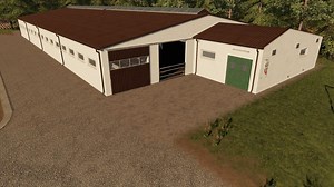 MODERN COW BARN V1.0 - FS19 mod - FS19.net