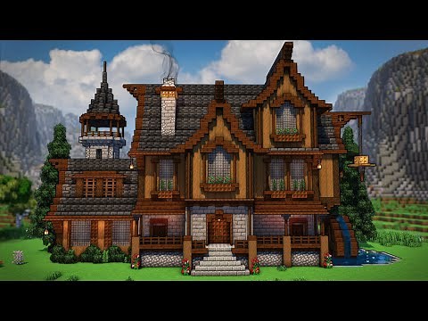 Minecraft: How To Build A Big House | Tutorial