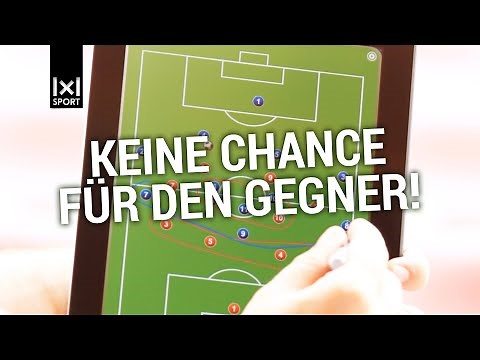 Fussballtaktik erklärt! So trainierst du Angriffspressing! Gib dem Gegner keine Torchance!