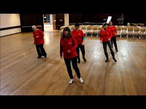 Line Dance Demo: Be Bop EZ (Larry Bass)
