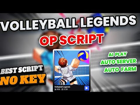 Volleyball Legends Script | INF Spins | INF Yen | RollBack | Hitbox | [PC & Mobile]