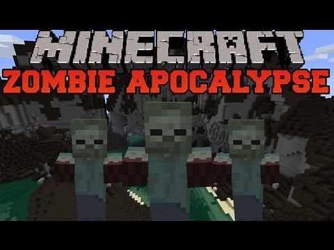 Minecraft Mod Showcase - Zombie Apocalypse Mod