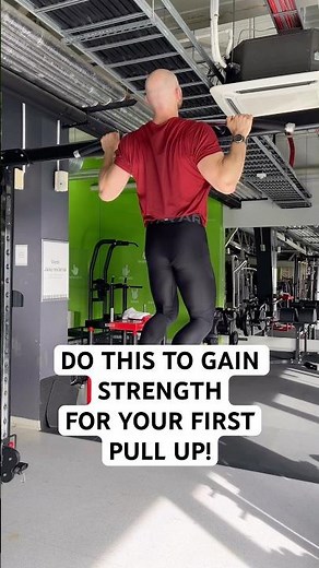 How to Do Your First Pull Up (The Fastest Way)