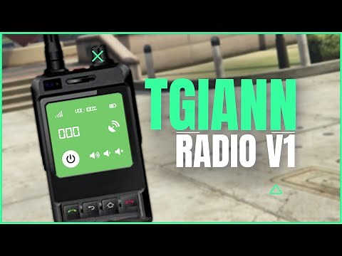 Fivem TGIANN RADIO ( pma-voice / saltychat / tokovoio / mumble-voip)