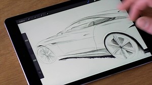 Straighten strokes without lifting a finger. Procreate 3 brings you the tool you've been waiting for - Quickline. With Quickline you can easily create perfectly straight lines without switching tools or diving through menus. Simply hold at the end of a stroke to snap it into a straight line, retaining the texture and quality of your brush. In conjunction with the Transform tool you can make sure your lines are accurate down to the pixel, every time. Procreate 3 will be available for all iPads ru