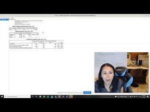 Regression pt 3: Regression in PSPP SPSS and reading a regression output