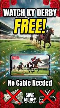 Watch the Kentucky Derby for FREE With This Simple Trick!