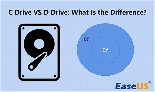 C Drive VS D Drive: What Are the Main Differences?