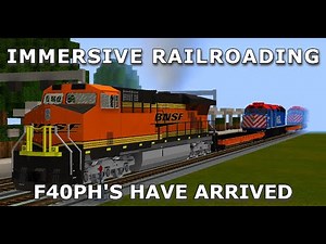 Immersive Railroading: F40PH's have arrived!