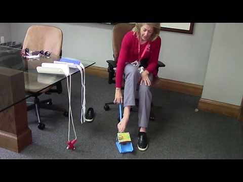 Occupational Therapy Tip: Using a sock aid to put on your socks