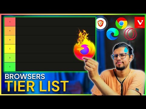 Browsers Tier List for User Experience & Features!
