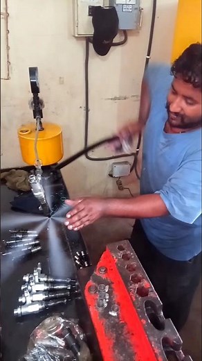 how to clean diesel fuel injectors nozzle #amazing #nozzle #restoration