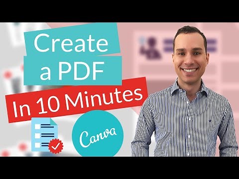 Easiest Way To Make PDF Using Canva (Editable & Clickable)