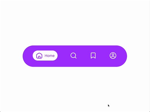 menu animation in figma