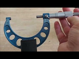 How to Make Measurements with an Inch Micrometer
