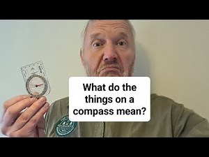 How to read a compass. What are the symbols on a compass