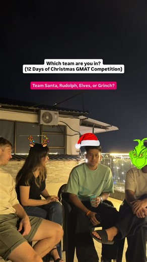 Our biggest (and most festive) GMAT competition of the year is BACK! 🎄✨ From Dec 15–26, join thousands of test-takers for 12 days of solving GMAT questions, earning points, competing in teams… and winning prizes worth over $30,000! 🤯🎁 Here’s what makes it epic: 🔥 Daily GMAT questions (PS, DS, CR, TPA) 🎯 Team-based competition — Santa, Rudolph, Elves, Grinch💡 Bonus points for early solves & explanations 🏆 HUGE prizes from Manhattan Prep, TTP, Magoosh, Experts’ Global, mbaMission, Avanti Pr