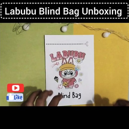 Cute LABUBU blind bag #shorts #blindbag