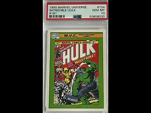 Do NOT INVEST in Marvel Universe Trading Cards from the 1990's ~ A History Lesson in Comic Investing