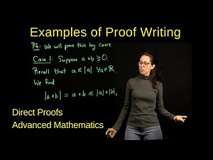 Direct Proofs (P implies Q) Examples, Mathematics