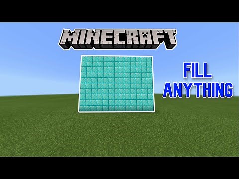 How To (Easily) Use /Fill In Minecraft Bedrock Edition 1.17