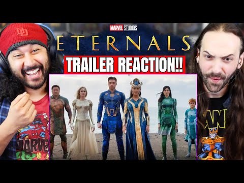 ETERNALS TRAILER REACTION!! (Marvel Studios' Official Teaser | Breakdown)