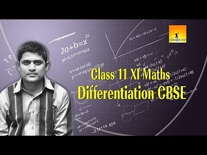 Class 11 XI Maths Differentiation CBSE