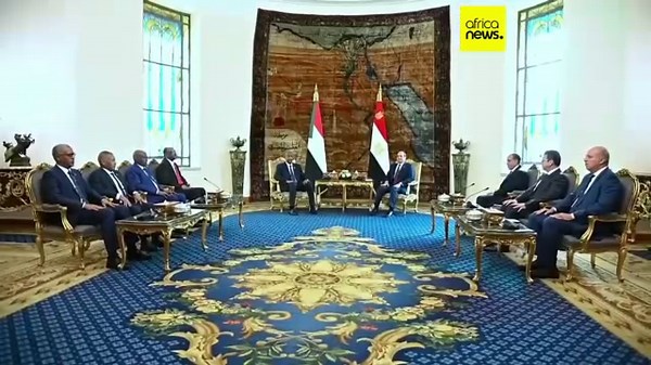 Sudan's Al Burhan visits Cairo for talks with Egypt's El Sisi