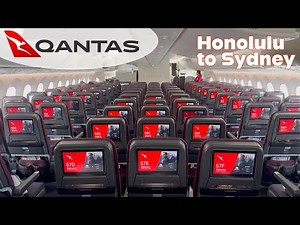 QANTAS 787 ECONOMY CLASS // They Brought Back the Meal Trays 🤣😍