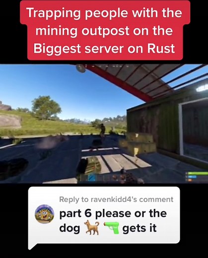 Trapping People in Rust: Mining Outpost Strategy Revealed