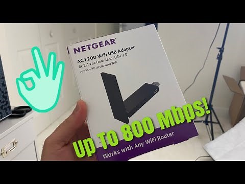 NETGEAR USB WIFI Adapter Unboxing Review And Installation