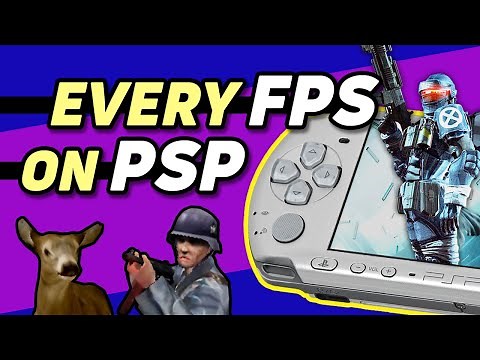 First-Person Shooters on PSP | Trying all 16 Games