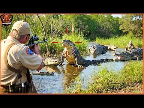 This Is Why Hunters Use Machine Guns to Deal With Millions of Alligators, Baboons - Invasive Species