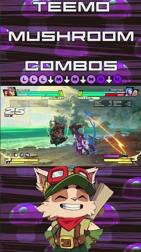 *NEW* TEEMO Mushroom Combo GUIDE - 2XKO #2xko #leagueoflegends