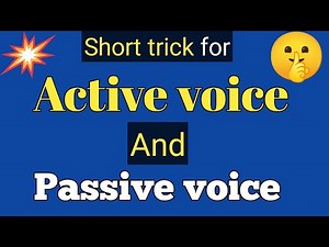 Active and Passive Voice| Easy Rules & Examples for English Grammar Mastery|#education#passivevoice