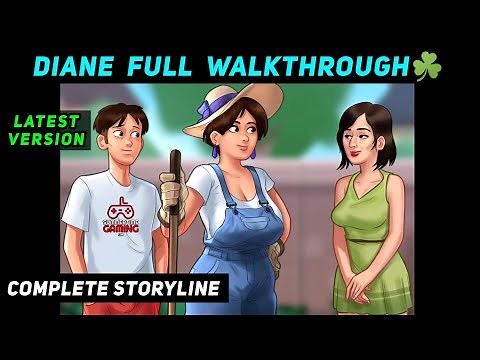 DIANE COMPLETE STORYLINE QUEST | DIANE FULL WALKTHROUGH SUMMERTIME SAGA 0.20.16 LATEST VERSION