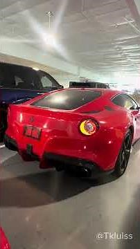 Ferrari F12 Cold Start — Pure V12 Rage!