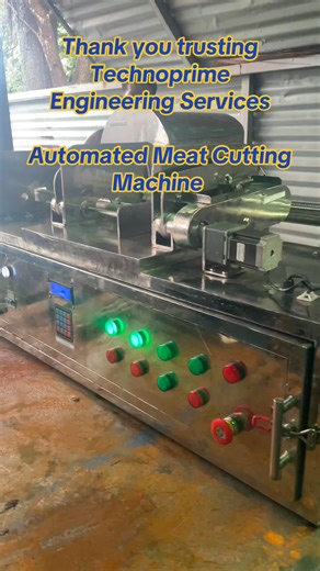 🚀 Introducing the Prototype Automated Meat Cutting Machine by Technoprime Engineering Services! 🔪🤖 Discover our innovative mechanical design, fabrication, and automation solutions. We specialize in thesis fabrication, design consultation, detailed calculations, machining, and welding services. Transforming ideas into reality—your trusted partner for engineering excellence! 💡🔧 #MechanicalDesign #Automation #MeatProcessing #EngineeringServices #Fabrication #Welding #TechnoprimeEngineering #In