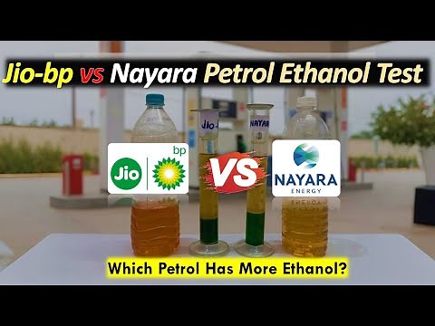 JioBP vs Nayara Petrol Ethanol Blend Percentage Comparison | Which E20 Fuel is Better? Test Results