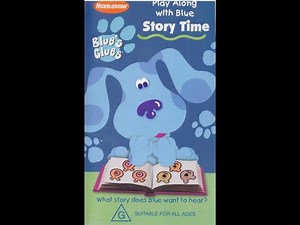 Opening to Blue's Clues - Story Time 2000 VHS (Australia)