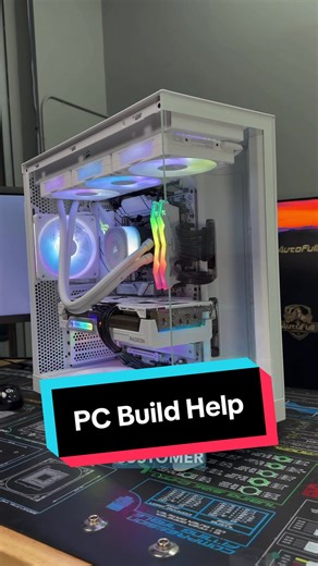 Finishing Up This Gaming PC Build! #techtok #pcbuild #gamingpc #repair #techtips