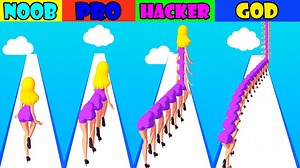 86K views · 804 reactions | NOOB vs PRO vs HACKER vs GOD in Women Multiplier Gameplay that we will play in this video is: Women Multiplier Make yourself wormmyyyy Move through gates and multiply your arms and legs to be the ultimate woman! | Noob vs Pro vs Hacker | Facebook