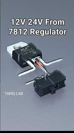 12-24V From 7812 Regulator