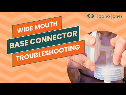 How to Correctly Fit the Duckbill Valve & Backflow Protector to the Idaho Jones Base Connector